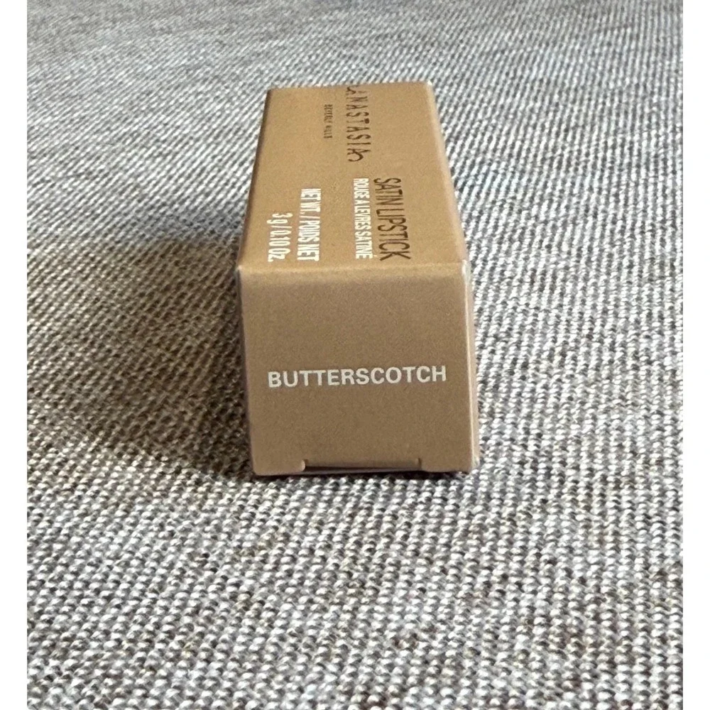 Anastasia Beverly Hills Satin Lipstick in Butterscotch New in Box Warm Nude Lip